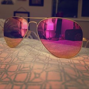 Polarized Rayban Aviators